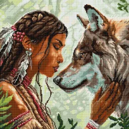 Cross stitch kit "Soulbond" 29x29 cm SLETIL9948