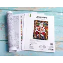 Cross stitch kit "Paws & Presents" 32x46 cm SLETIL9947