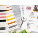 Cross stitch kit "Boo Crew Ornaments" 5 pcs SLETIL9944
