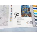 Cross stitch kit "Haunt Manor" 19x39 cm SLETIL9945