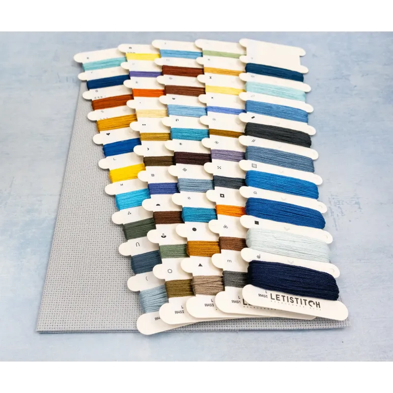 Kit de point de croix "Haunt Manor" 19x39 cm SLETIL9945