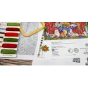 Cross stitch kit "Meow Manor" 44x32cm SLETIL9946