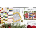 Kit de point de croix "Meow Manor" 44x32cm SLETIL9946