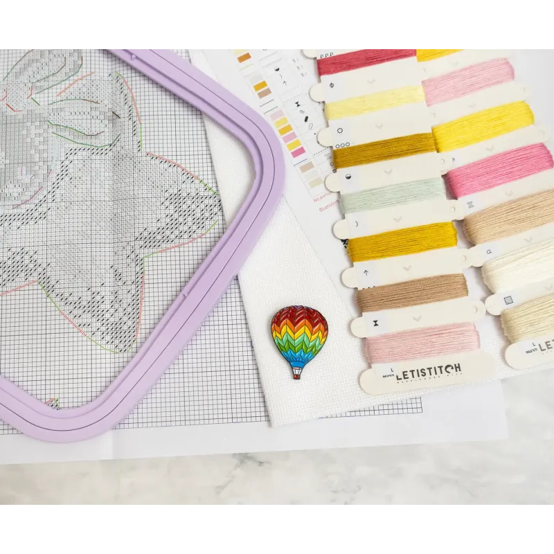 Набор для вышивания крестиком «Baby Girl record» 41x33cm SLETIL9943