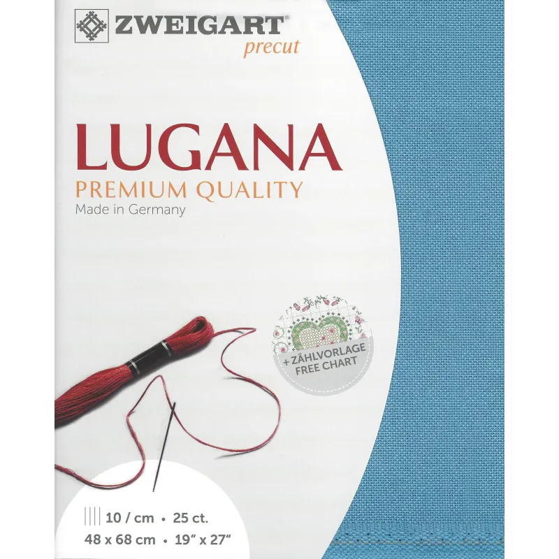 Предварительно вырезанная Lugana 48x68 cm 383551164868
