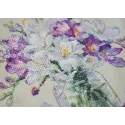 Kreuzstich-Set. Einkaufstasche "Frühlingszärtlichkeit" 38 x 42 cm AAHB-003