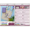 Kit de point de croix. Sac shopping "Douceur printanière" 38 x 42 cm AAHB-003