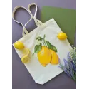 Kit point de croix. Sac cabas "Inspiration jaune" 38 x 42 cm AAHB-002