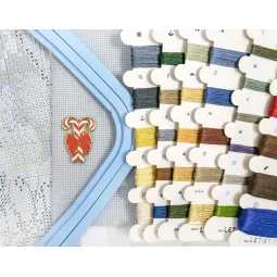 Kreuzstich-Set "Baby Jesus" 23x32 cm SLETIL9952