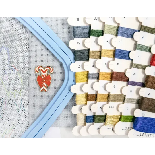 Kreuzstich-Set "Baby Jesus" 23x32 cm SLETIL9952