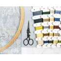 Набор для вышивания крестиком «Младенец Иисус» 23x32 см SLETIL9952