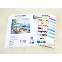 Набор для вышивания крестиком "Морской пейзаж" 26x26 см SLETIL9927