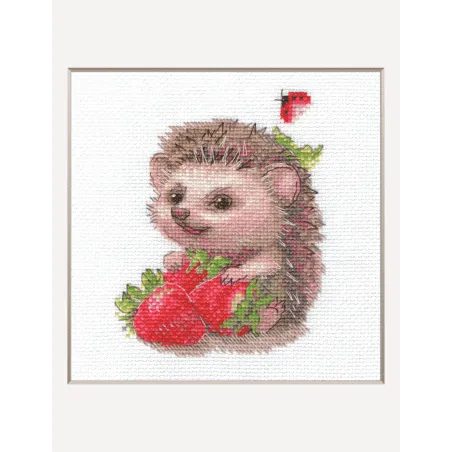 Cross Stitch Kit. "Hedge Hug" 13x15 cm SRA1024