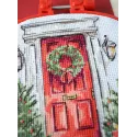 Cross-stitch kit "Festive welcome" 15x15 cm AAHM-089