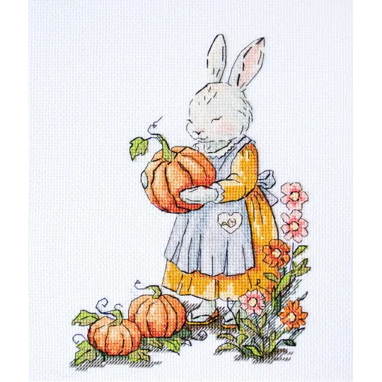 Cross-stitch kit "From Mama Bunny, with Love" 15x21 cm AAH-297