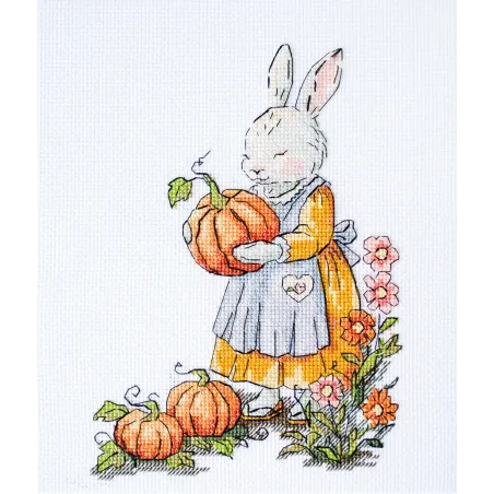 Cross-stitch kit "From Mama Bunny, with Love" 15x21 cm AAH-297