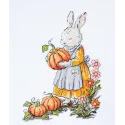 Cross-stitch kit "From Mama Bunny, with Love" 15x21 cm AAH-297