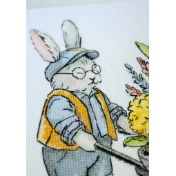 Набор для вышивания крестиком "День урожая" 18x21 см AAH-293