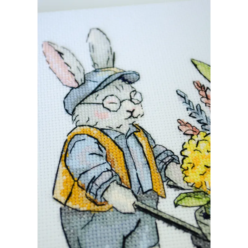 Набор для вышивания крестиком "День урожая" 18x21 см AAH-293