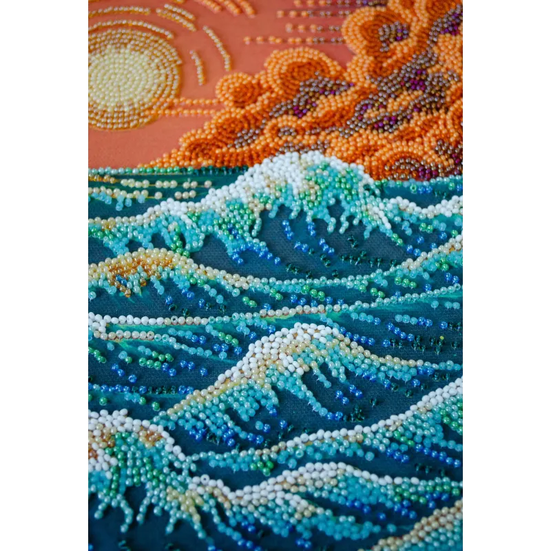 Main Bead Embroidery Kit "The Murmuring Sea…" 36x24 cm AAB-953