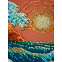 Kit principal de broderie de perles "La mer murmure…" 36x24 cm AAB-953
