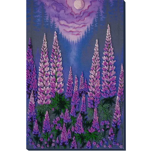 Main Bead Embroidery kit "Moonlight" 24x37 cm AAB-952