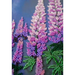 Haupt-Stickpackung mit Perlen „Mondlicht“ 24x37 cm AAB-952