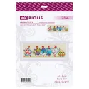 Cross stitch kit "Cluck-cluck?!!!" 24x8 cm SR2266