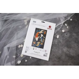 Kreuzstich-Set "Zwei magische Fische" 23x38 cm SBU5091