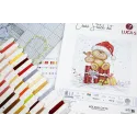 Cross Stitch Kit "Holiday Gifts" 17x20 cm SB1431
