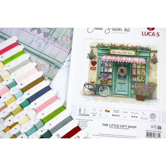 Набор для вышивания крестом "The Little Gift Shop" 26x21 cm SB1429