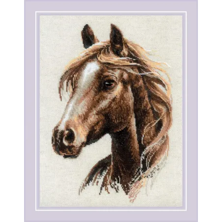 Набор для вышивания крестиком. "Гордый дух" 30x40 cm SR2293