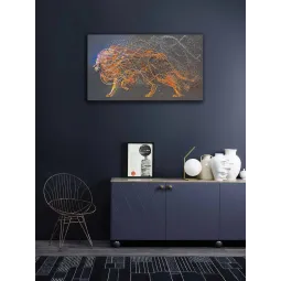 Main Bead Embroidery Kit Golden lion (Animals) AAB-742