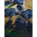 Kit de broderie de perles de taille moyenne. "Danse dans la lumière dorée" 20x20 cm AAMB-126