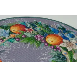 Kreuzstich-Set An exquisite holiday 30x30 cm AAH-195