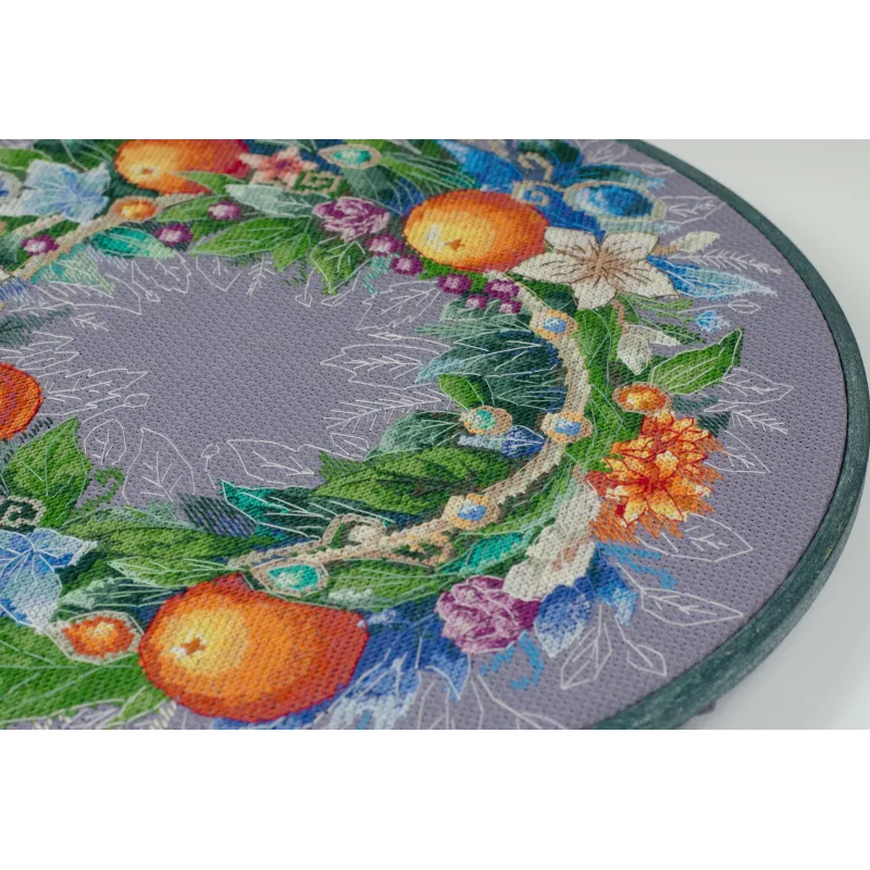 Kreuzstich-Set An exquisite holiday 30x30 cm AAH-195