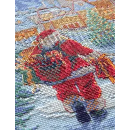 Kreuzstich-Set. "Magic Night" 21x30 cm SRA1020