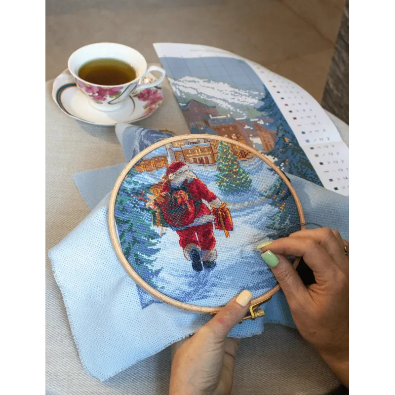 Cross Stitch Kit. "Magic Night" 21x30 cm SRA1020