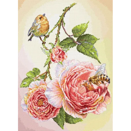 Cross Stitch Kit. "Breakfast" 25x35 cm SB7053