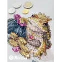 Cross stitch kit "Golden Toad" 11x12 cm SK280B