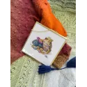 Cross stitch kit "Golden Toad" 11x12 cm SK280A