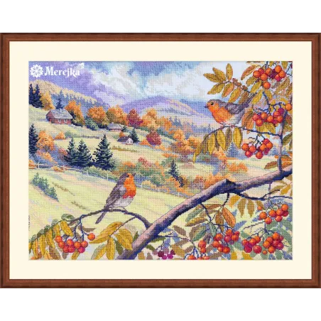 Kreuzstichpackung "Goldbesetzte Hügel" 31x40 cm SK274