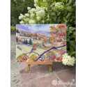 Набор для вышивания крестиком "Золотые холмы" 31x40 см SK274
