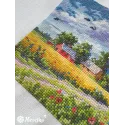SALE Cross stitch kit "Summer" 11,5x11,5 cm SK279A