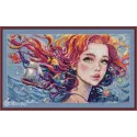 Cross stitch kit "Water" 36,5x20 cm SK275