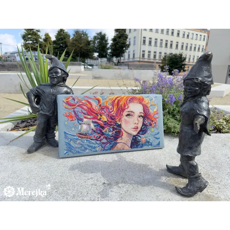 Набор для вышивания крестом "Вода" 36,5x20 см SK275