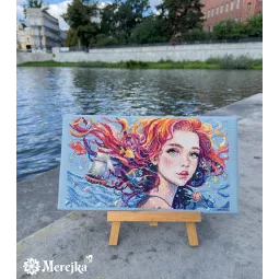 Kit de point de croix "Water" 36,5x20 cm SK275