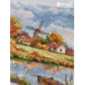SALE Kreuzstich-Set "Herbst" 11,5x11,5 SK278A