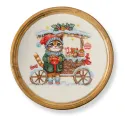 Cross stitch kit KLART "Candy crat" 19.5 x 19 cm KL8-578