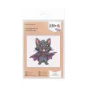 Kryželiu siuvinėjimo rinkinys KLART "СatDracula" 13 x 13 cm KL12-071